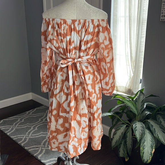 Elizabeth and James Tie Dye Shift Dress - Picture 5 of 9